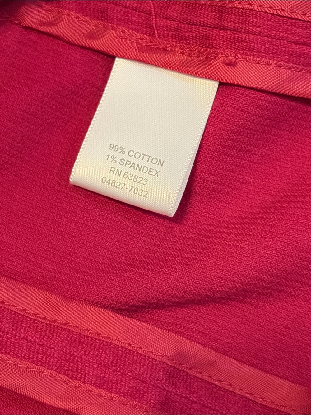 Christopher & Banks Women’s Raspberry Button-Front Jacket - Picture 4 of 4
